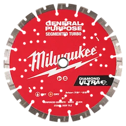 9" Diamond Ultra™ Segmented Turbo, General Purpose Diamond Blade