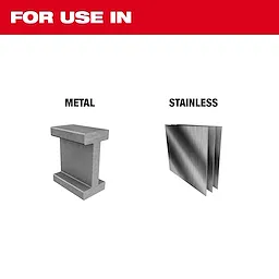 Bonded Abrasives for use in metal and stainless steel, featuring images of a metal beam and stainless steel sheets.