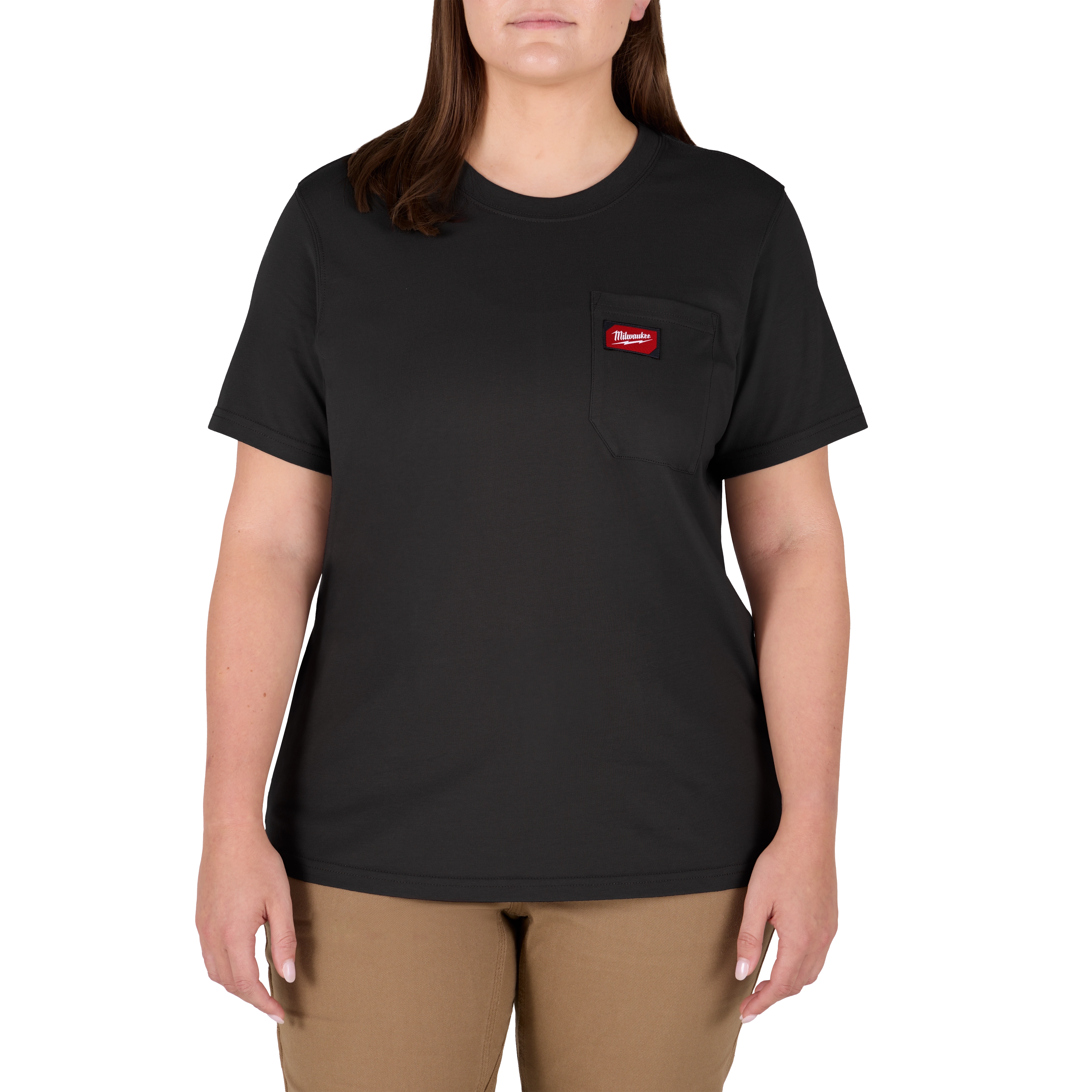 Women's GRIDIRON™ Pocket T-Shirt - Short Sleeve Black L