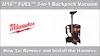 M18 FUEL 3-in-1 Backpack Vacuum Kit, view 49