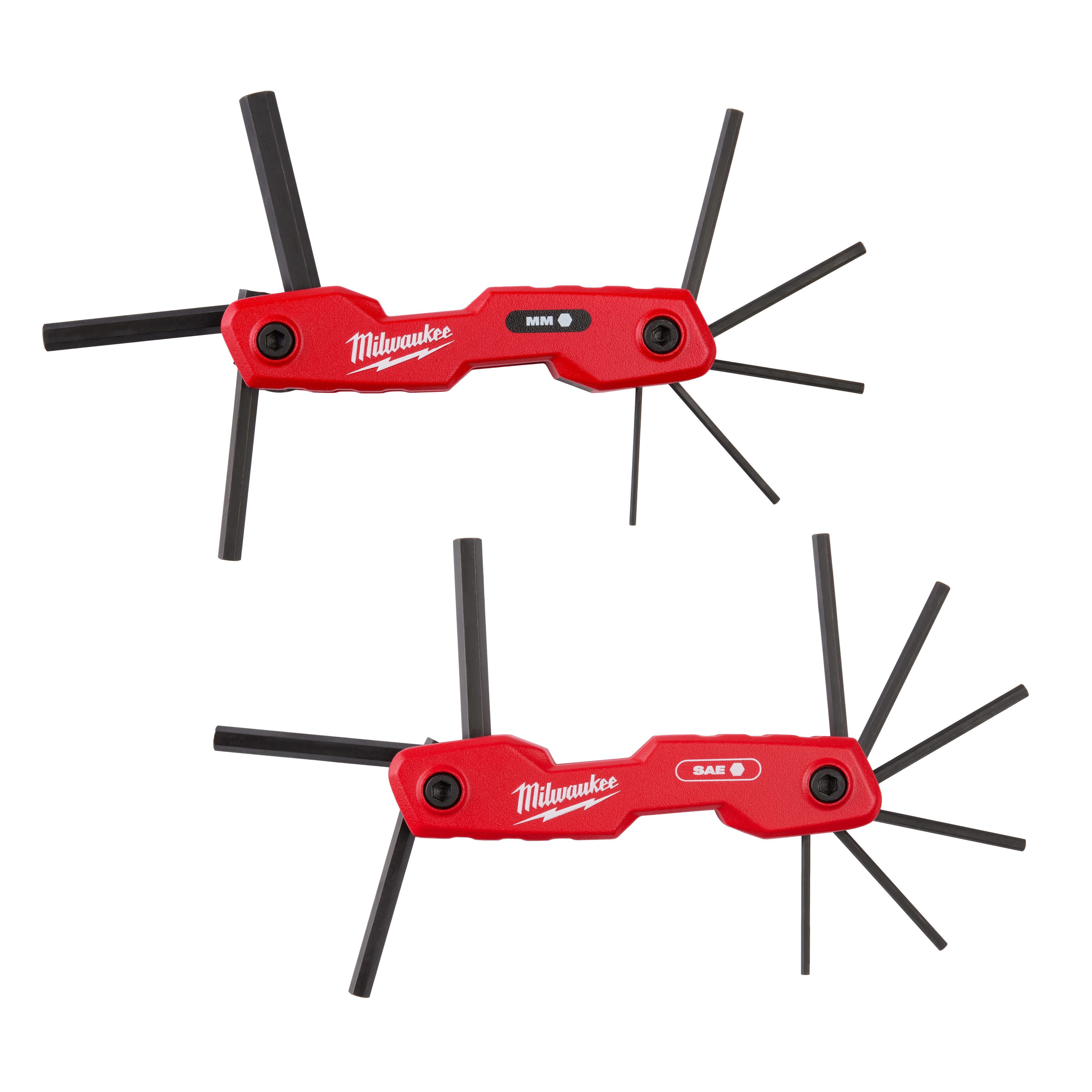 (17PC) SAE/Metric Folding Hex Key Set