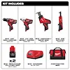 M12™ Cordless LITHIUM-ION 4-Tool Combo Kit, view 14