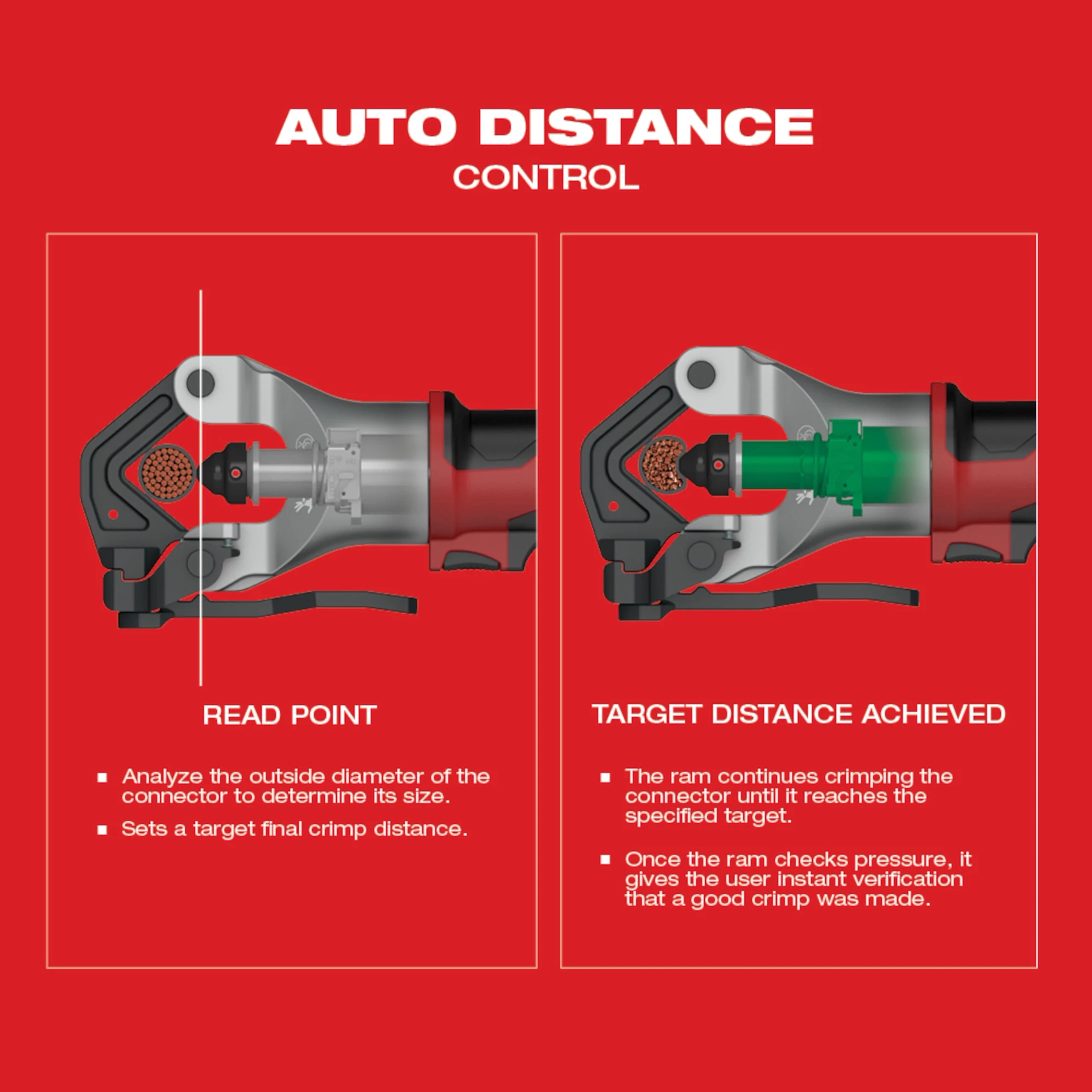 M18™ FORCE LOGIC™ 750 MCM Dieless Crimper