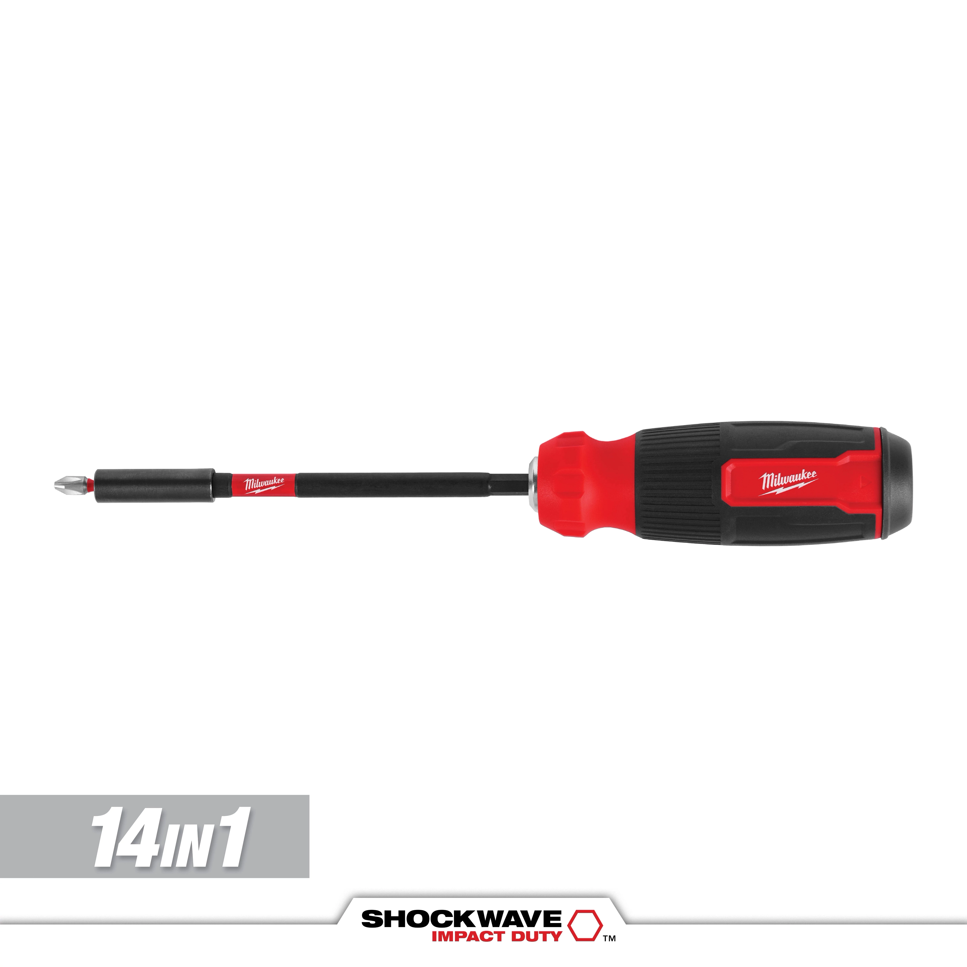 14-in-1 Multi-Bit Screwdriver W/ SHOCKWAVE Impact Duty™ Bits