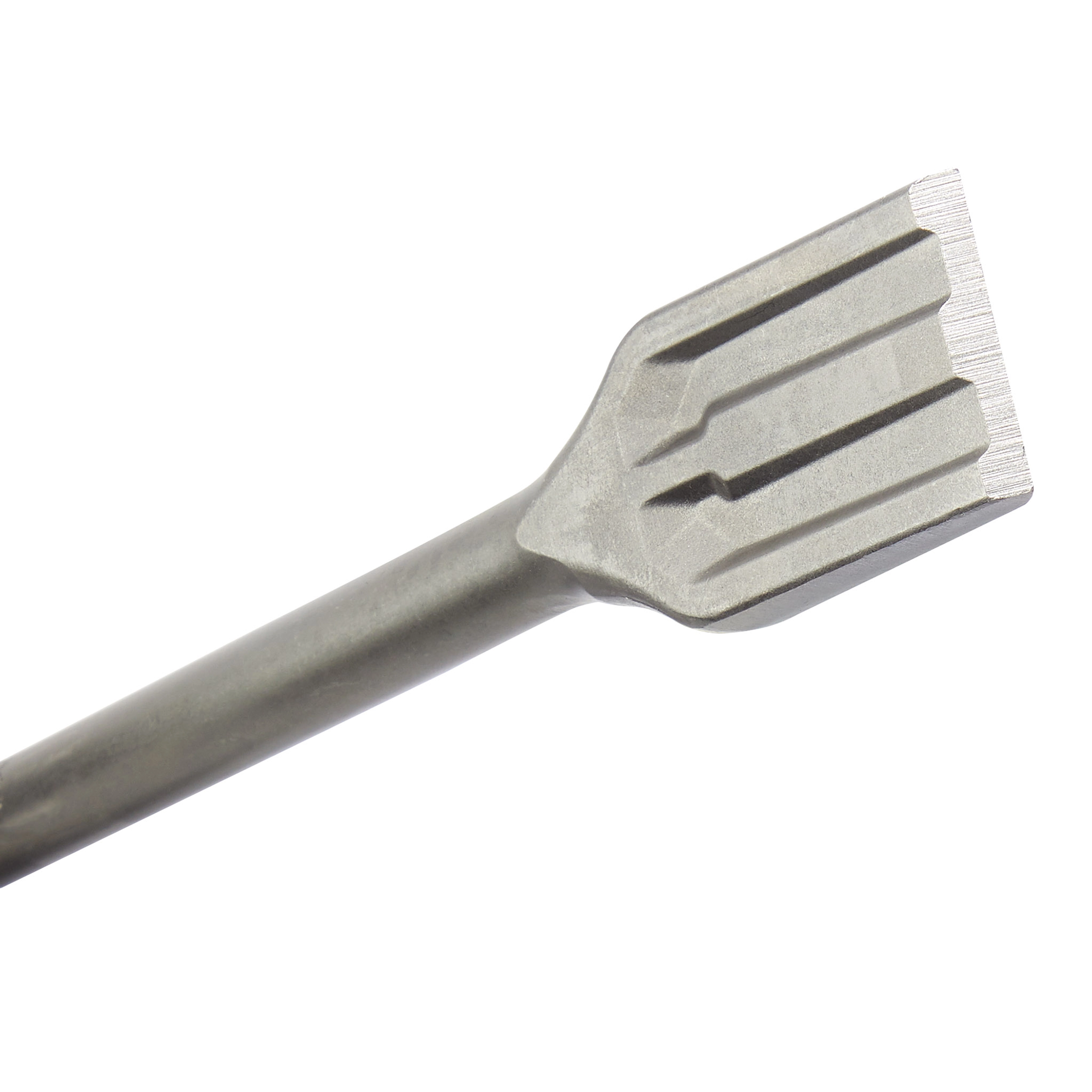SDS 1-1/2" SLEDGE Scaling Chisel with a flat, wide blade designed for heavy-duty concrete and tile removal.
