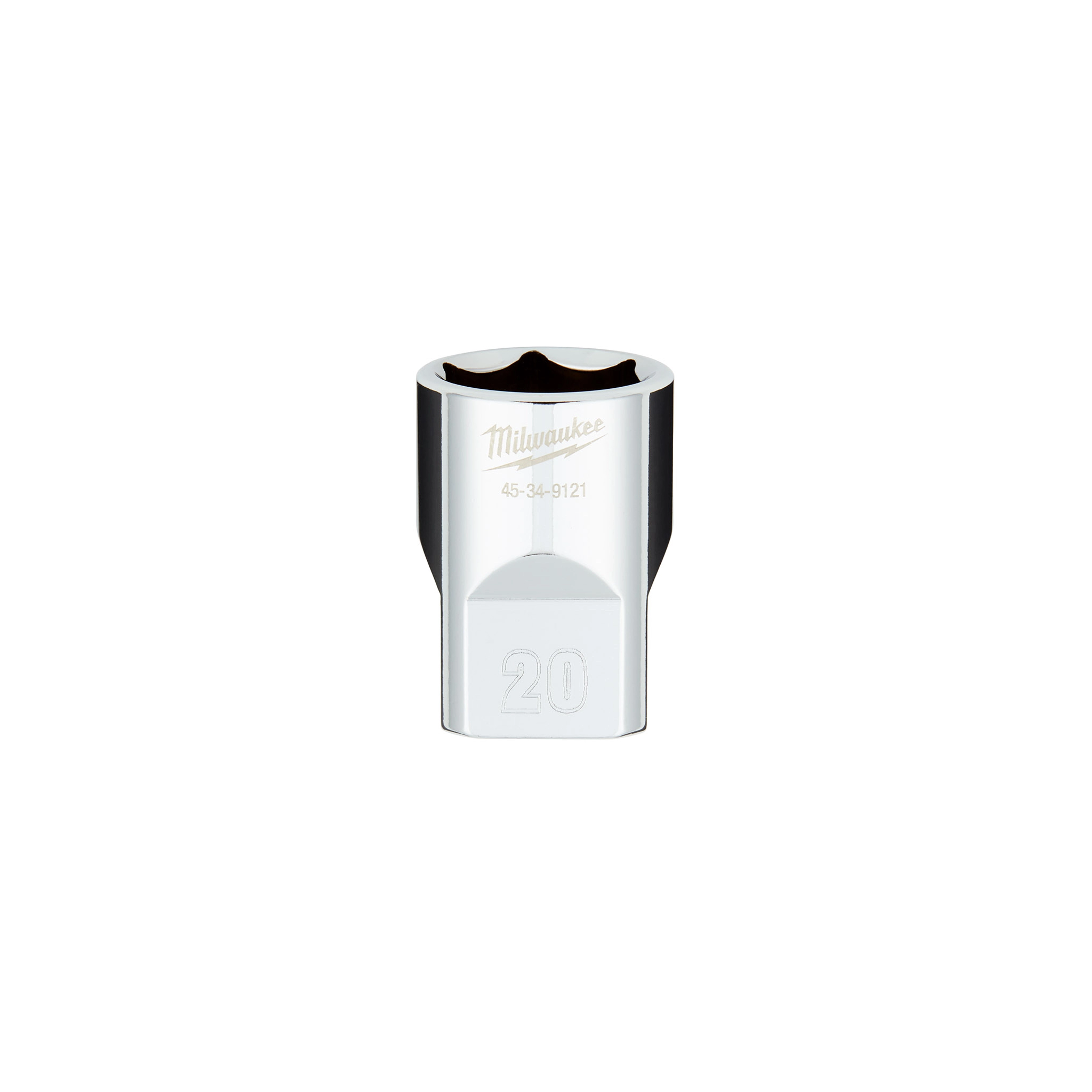 1/2" Drive 20MM Metric 6-Point Socket with FOUR FLAT™ Sides