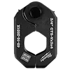 3/4" CTS-V Pivoting Press Ring for M18 and M12 FORCE LOGIC press tools, black with white text, octagonal opening.