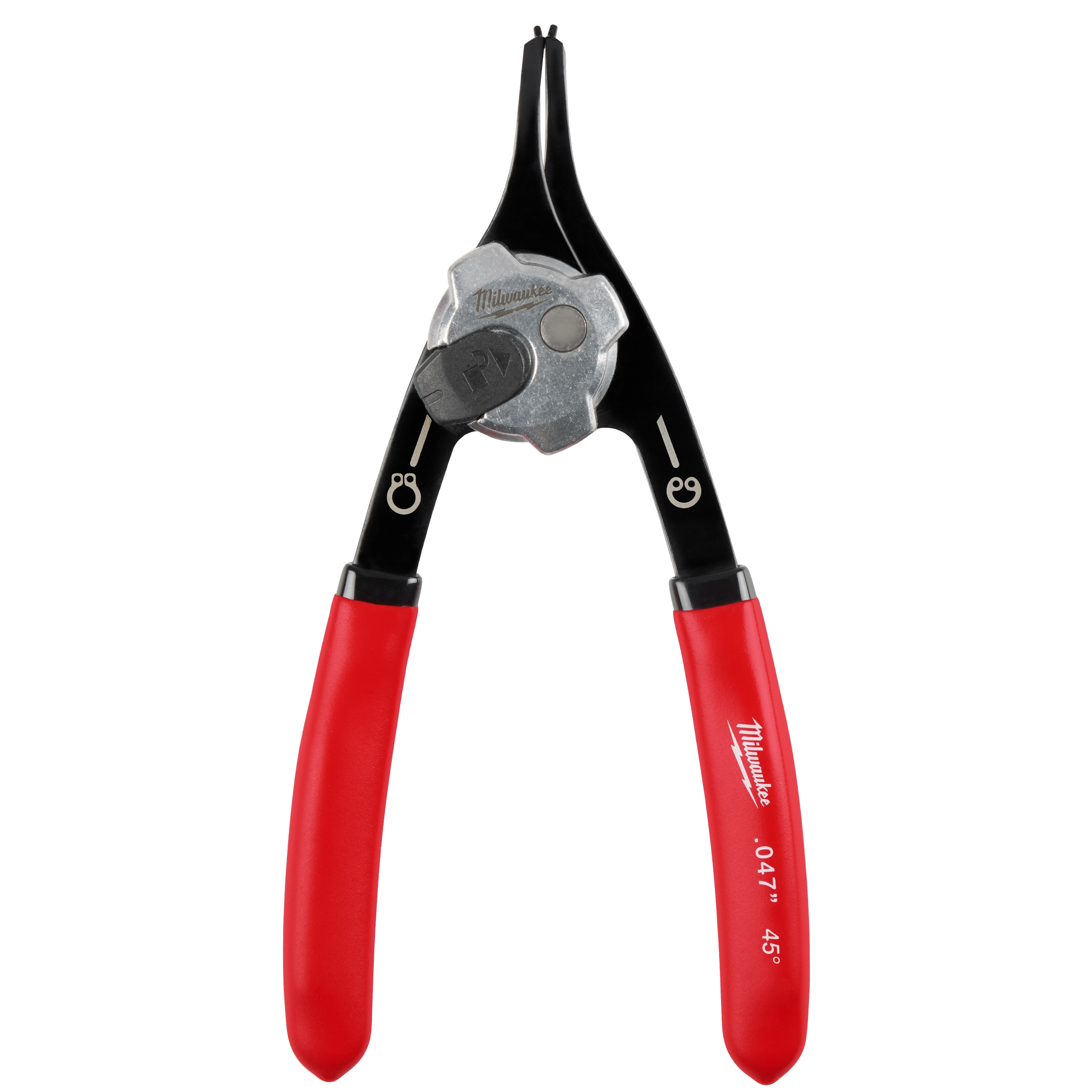 .047" Convertible Snap Ring Pliers - 45°