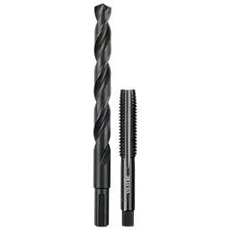 1/2"-13 Straight Flute Plug Tap & 27/64" Drill Bit