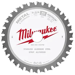 5-3/8" 30T Metal Cutting Circular Saw Blade with 20mm Arbor, designed for cutting stainless steel, aluminum, and other metals.