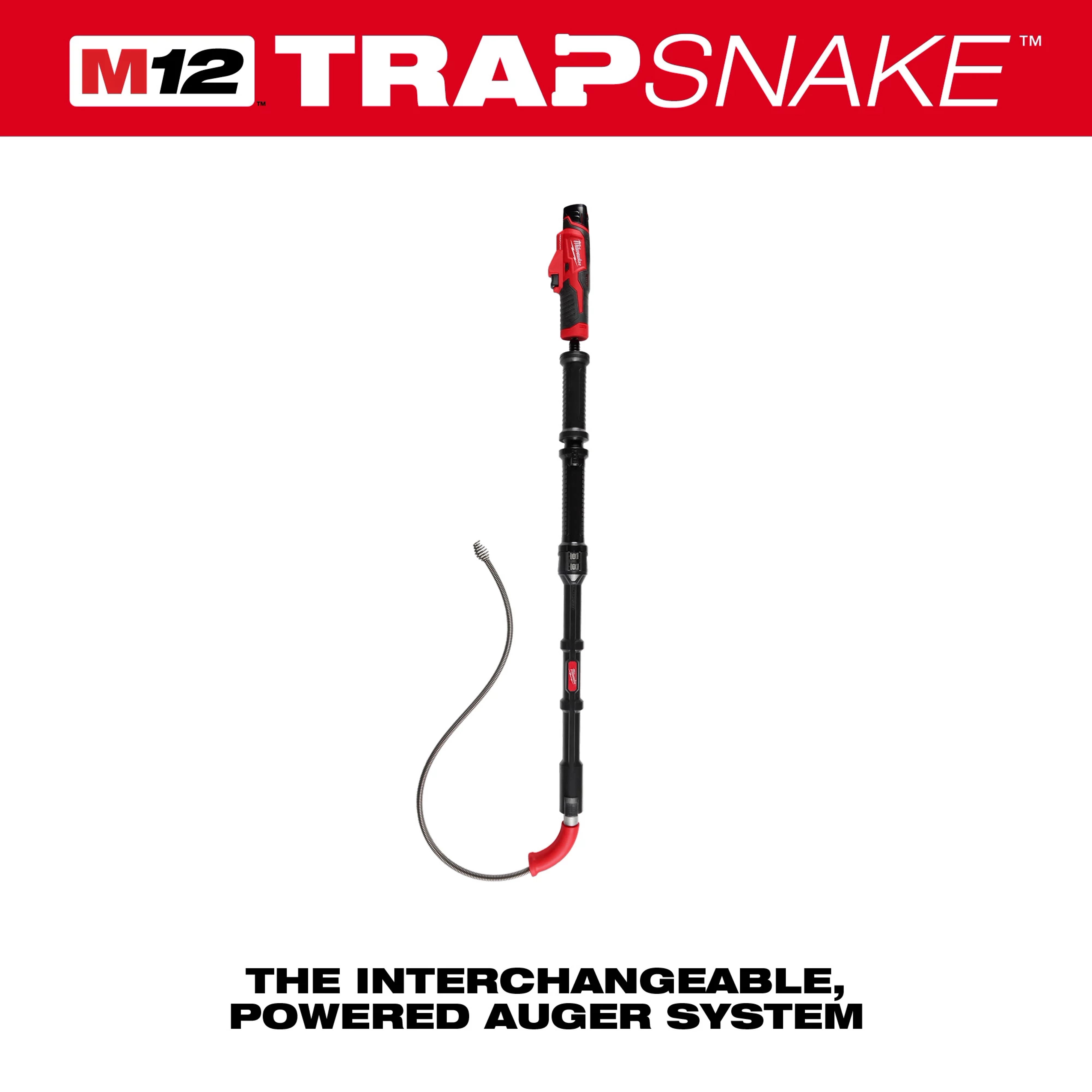 M12 TRAPSNAKE™ 6’ Toilet Auger