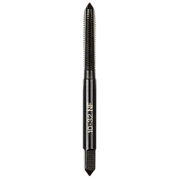 10-32 NF Straight Flute Plug Tap, a metal tool with straight flutes and marked with the product code in white text.