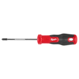 #2 PH 4" Ergo Grip Screwdriver (USA) with a textured metal shaft and a two-tone ergonomic handle.