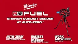 Milwaukee® M18 FUEL™ Branch Conduit Bender w/ AUTO-ZERO™