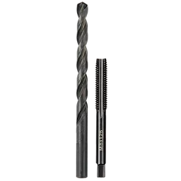 M8-1.25 mm Straight Flute Plug Tap & H Drill Bit