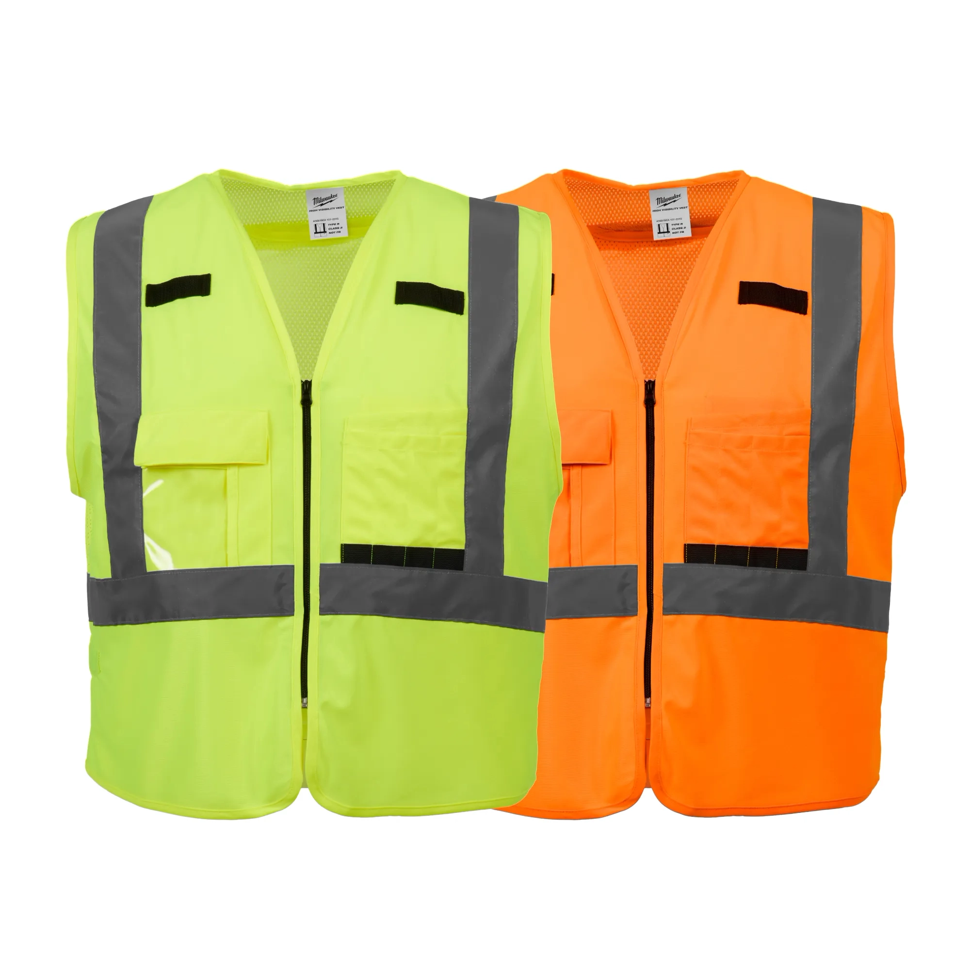 S/M) Class 2 Orange High Visibility Safety Vest | Milwaukee Tool