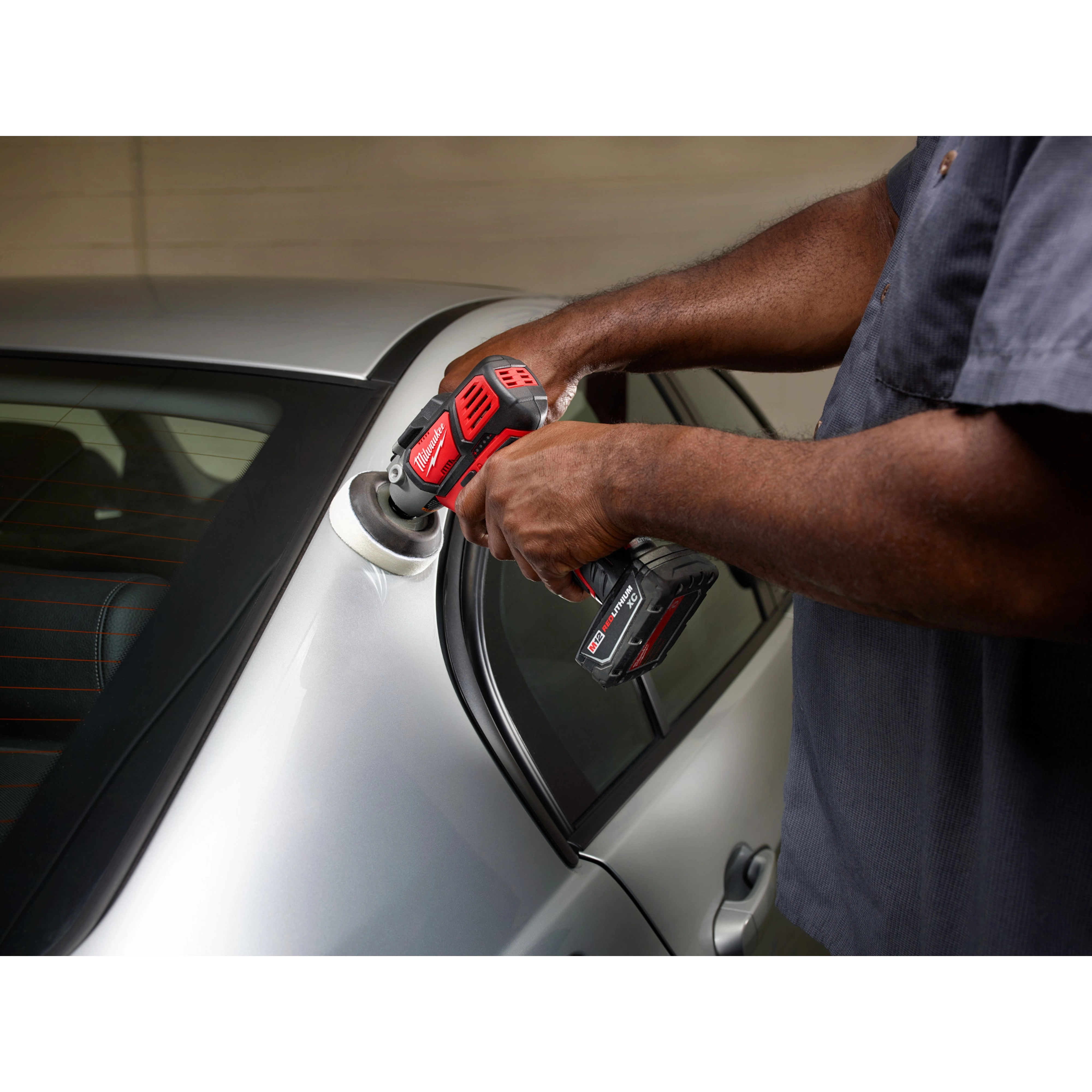 M12 Variable Speed Spot Polisher and Sander, 2438