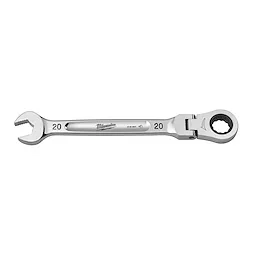 Flex Head Ratcheting Combination Wrench, 20mm
