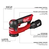 M12 FUEL™ 3" Random Orbital Detail Sander, view 23