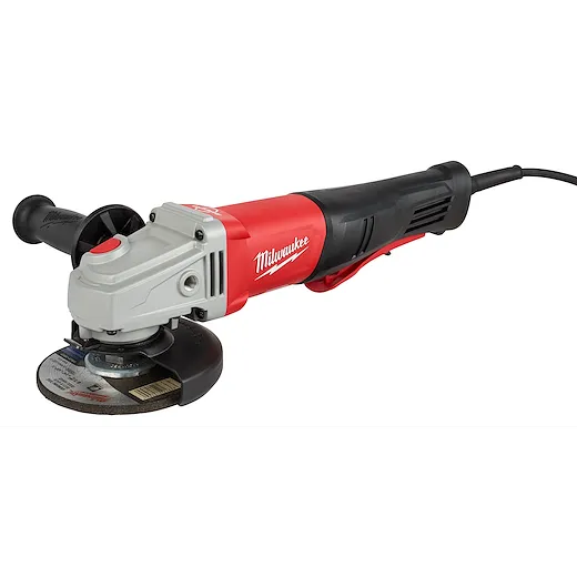 11 Amp 4-1/2” / 5” Braking Small Angle Grinder Paddle No-lock