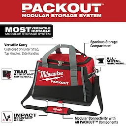 PACKOUT 20" Tool Bag walk around image