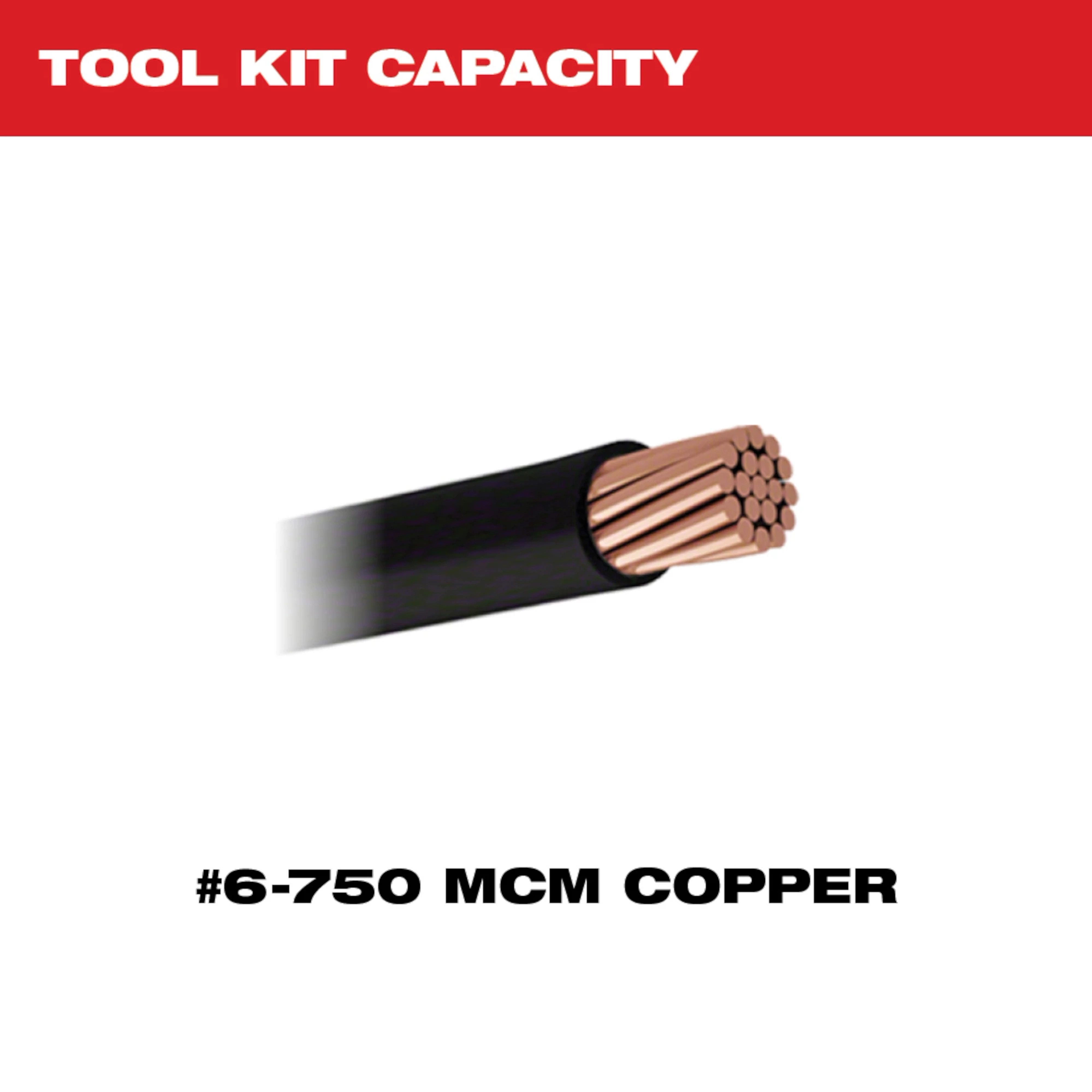M18™ FORCE LOGIC™ 750 MCM Crimper