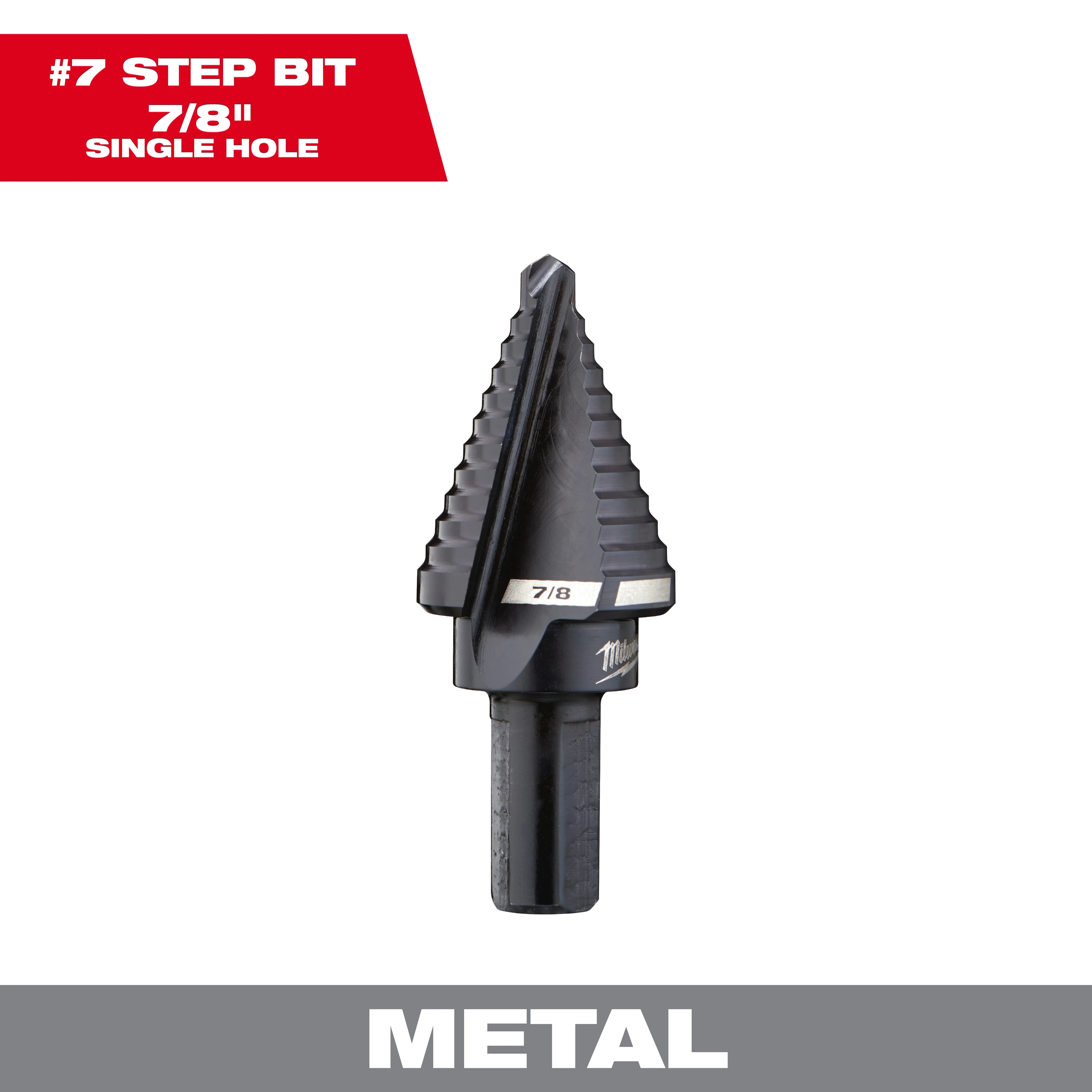 48-89-9207 Black Oxide Step Bit Primary Image