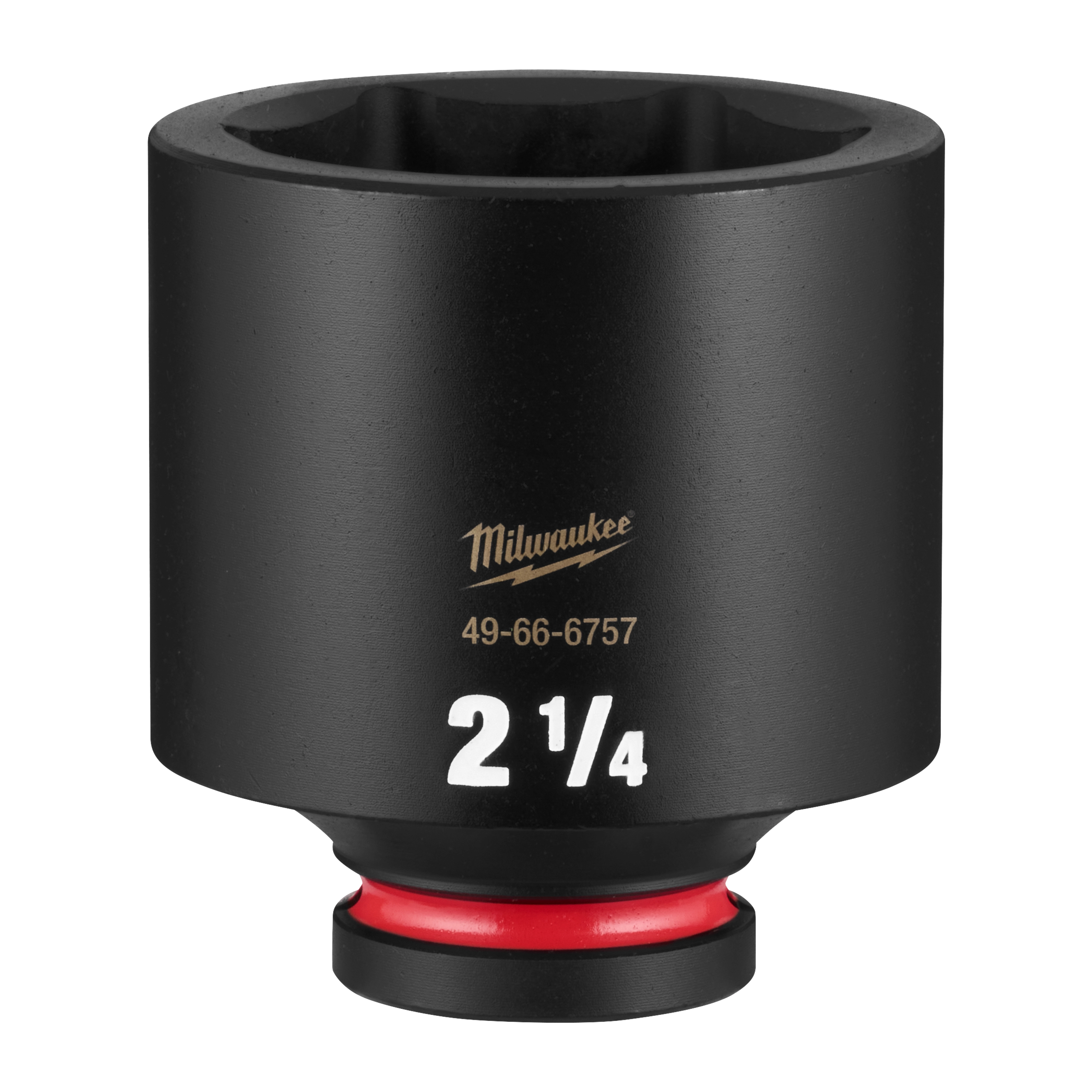 SHOCKWAVE Impact Duty 3/4" Drive 2-1/4" Deep 6 Point Socket standing upright on a plain background.