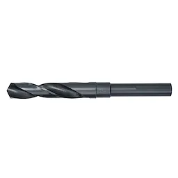 5/8" S&D BLACK OXIDE DRILL BIT features a black finish and spiral grooves for efficient drilling in various materials.