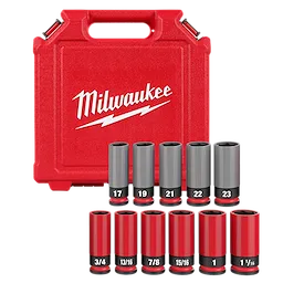 SHOCKWAVE Impact Duty™ 1/2 Drive SAE & Metric 11PC Lug Nut Wheel Socket Set