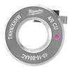 Milwaukee 49-16-BO4AC THHN/XHHW 410 CU die with a circular silver design and labeled numbers and letters.