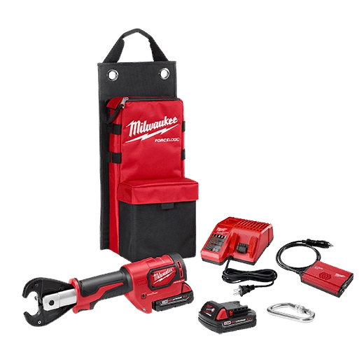 18V 6T Utility Crimping Kit with D3 Groves 