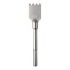 SDSMAX DEMO 10-1/2" BUSHING tool with a grooved handle and a square, textured end featuring pointed teeth.