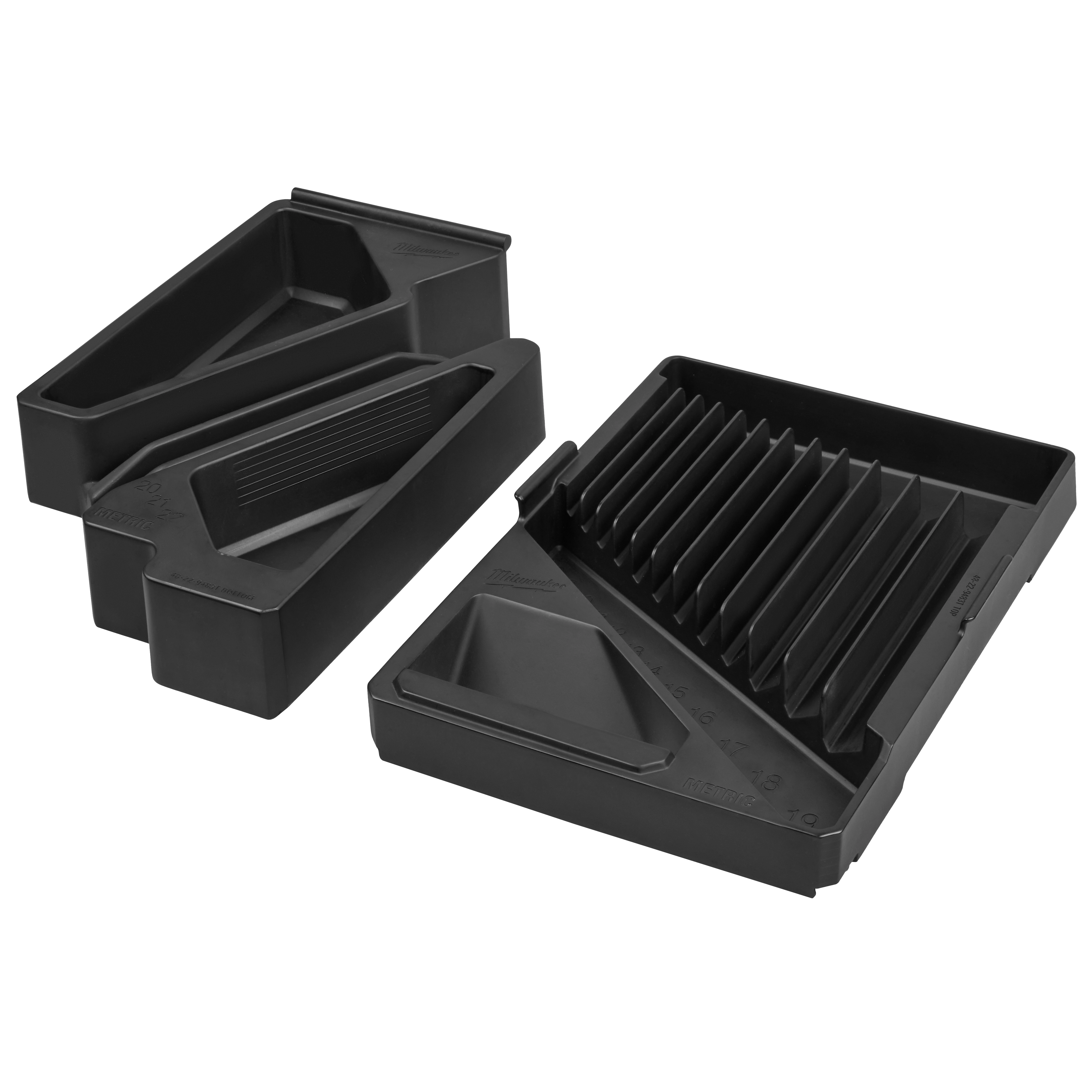 15PC Metric Combination Wrench Trays | Milwaukee Tool