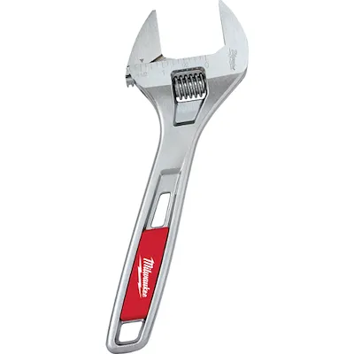 8" Wide Jaw Adjustable Wrench