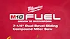 M18 FUEL™ 7-1/4” Dual Bevel Sliding Compound Miter Saw, view 9