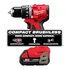 M18™ Compact Brushless 1/2" Hammer Drill/Driver Kit, view 13