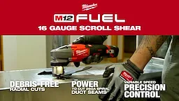 M12 FUEL 16 Gauge Scroll Shear video.