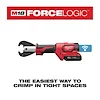 M18™ FORCE LOGIC™ 6T Utility Crimper Kit with D3 Grooves and Fixed BG Die, view 19