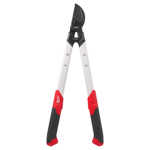 1-1/2” Lopper with red and black handles and a metal blade, ideal for pruning and cutting thick branches.