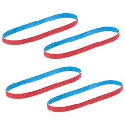 Image of the Milwaukee 1/2” x 18” 60 Grit Bandfile Belts – 4 pack