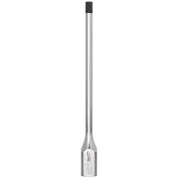 The 3/8" Drive 7/32" Long Hex Bit Socket features a polished chrome finish with a long, slender shaft. The hex bit is black and affixed at the end of the socket, suitable for precision work in tight spaces.