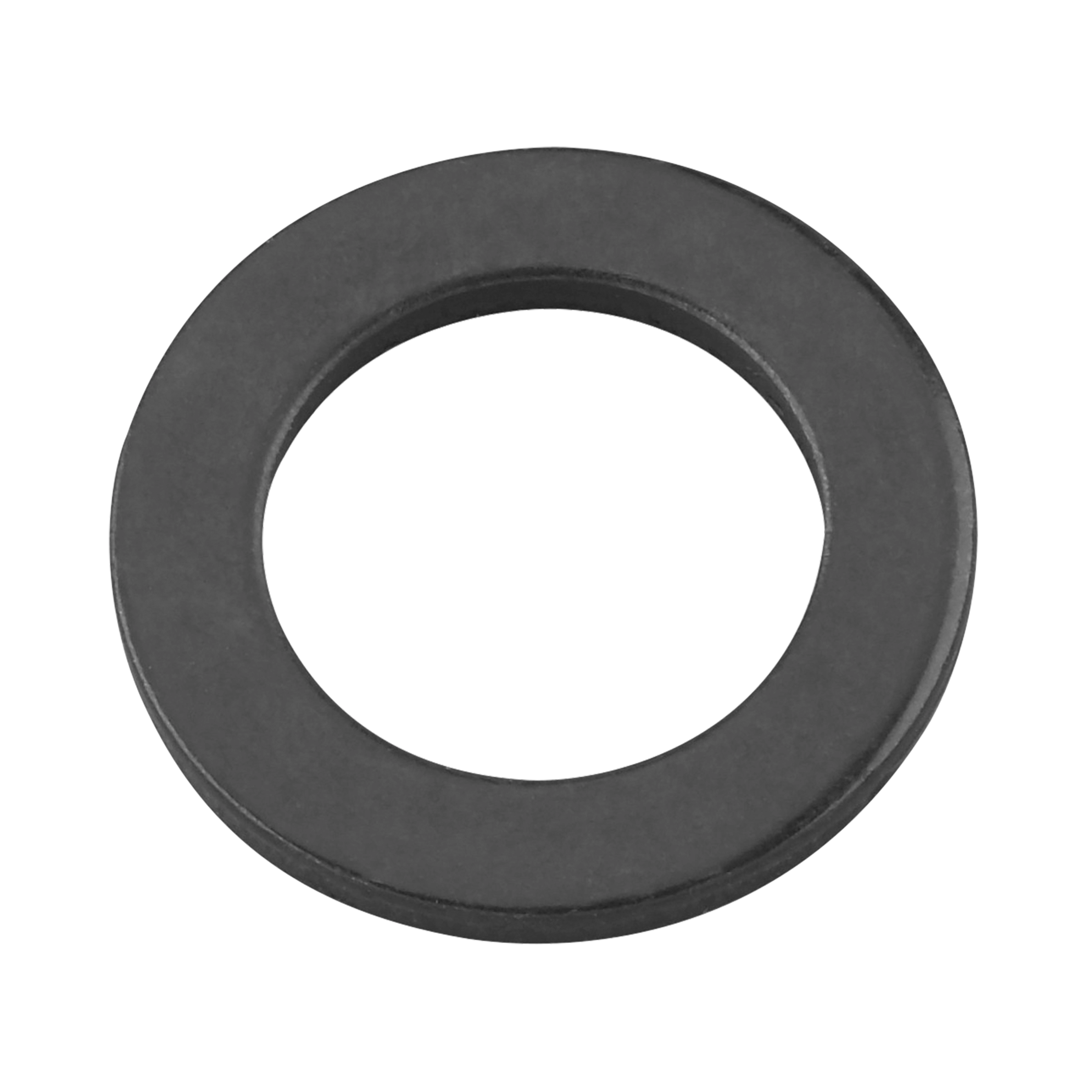 Spacer Assembly shown as a flat circular ring with a large center hole on a checkered background.