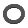 Spacer Assembly shown as a flat circular ring with a large center hole on a checkered background.