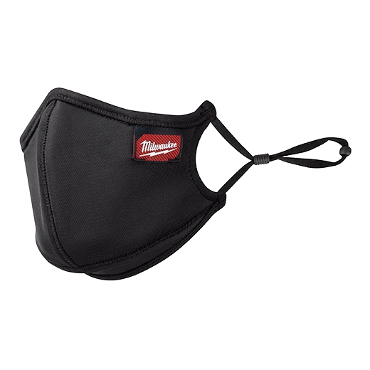 Milwaukee Gray Face Mask – Lightweight & Breathable, 10-Pack (48-73-4232)