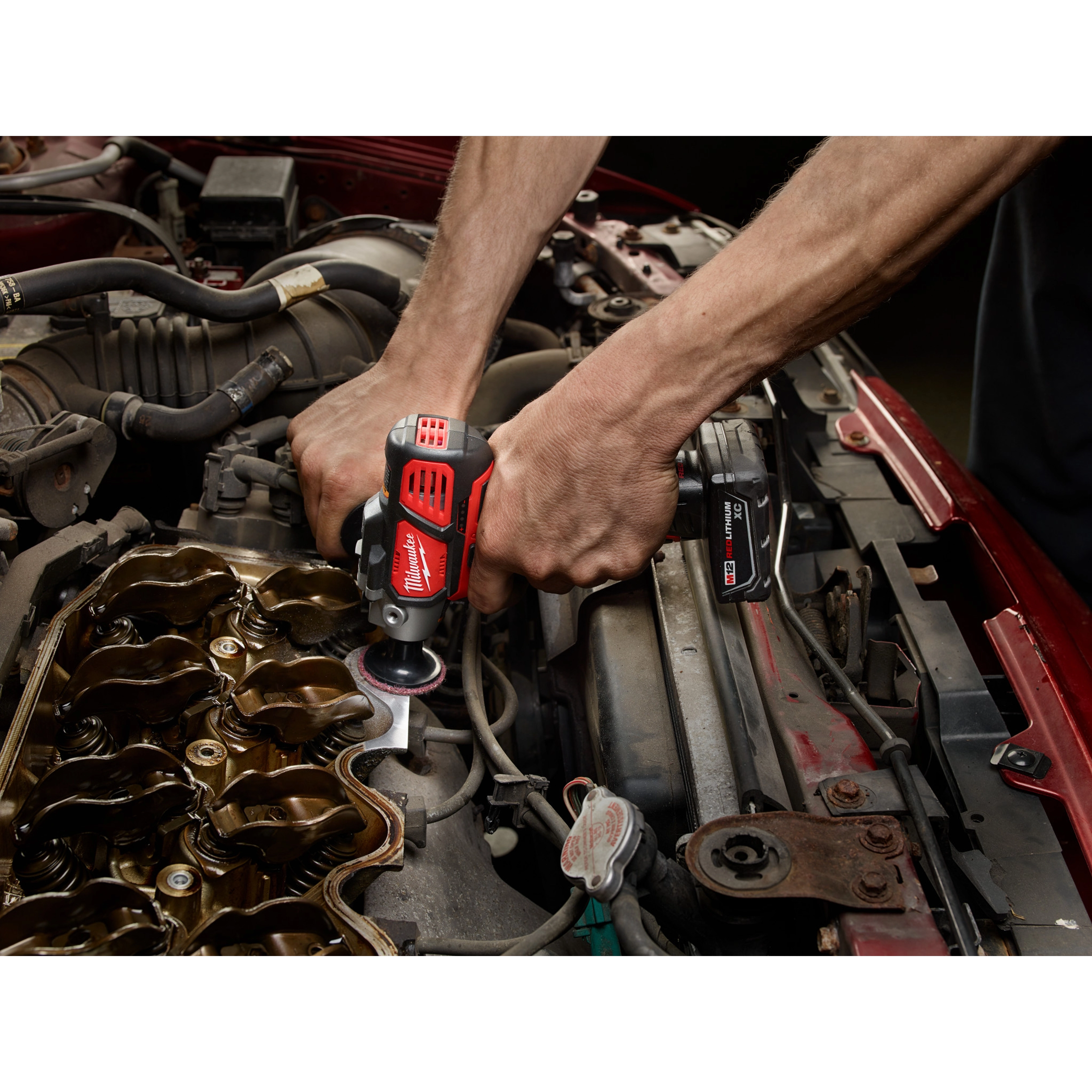 M12 Variable Speed Spot Polisher and Sander, 2438