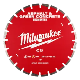 16" Asphalt & Green Concrete Segmented Diamond Blade