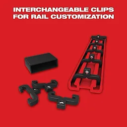 Interchangeable Clips for Rail Customization Web Graphic - Sockets
