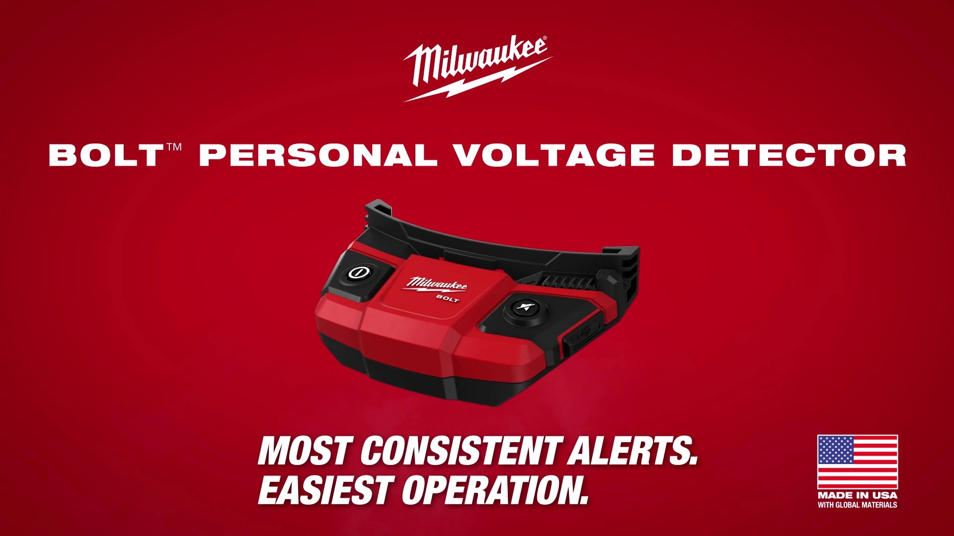Milwaukee BOLT Personal Voltage Detector video.
