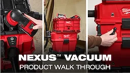 Milwaukee® M18 FUEL™ NEXUS™ Vacuum Program Walkthrough